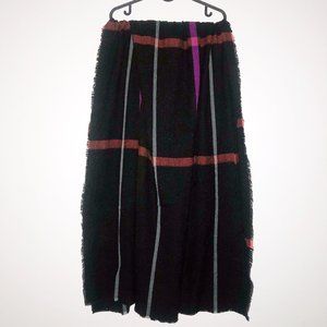 Lucky Brand Oversized Plaid Scarf